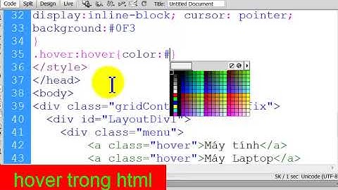 Thiết kế website, học lập trình cơ bản.hiệu ứng khi hover (P3) l using HTML & CSS, Javascript