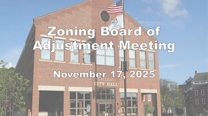 Zoning Board of Adjustment 11/17/2025