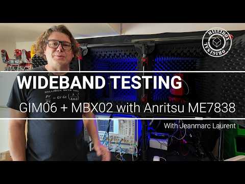 Wideband 3D capture 14GHz to 110GHz in one pass