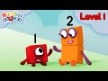 Counting for Kids Level 1 🔢 | 1 Hour Compilation Learn to Count Adventures | Numberblocks Fun 🌈📺