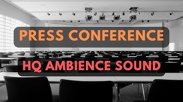 🎤Press Conference Ambience / Sound Fx (NO Copyright)
