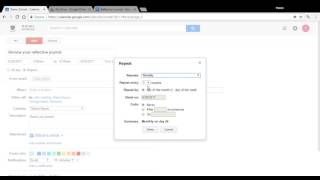 Google Calendar - Setting reminders with notifications and attachments