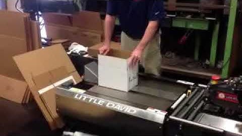 Loveshaw Little David CF-5AF Semi Auto Case Former with LDX-RTB Case Sealer | ProPac.com