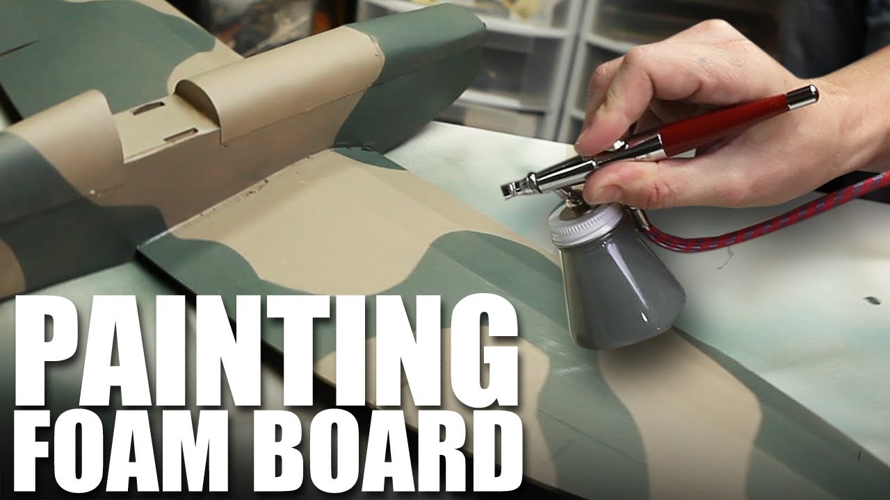 Flite Test - Painting Foam Board - TIP - YouTube