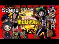 ASMR - What Anime I Will Watch In Spring 2016 + On-Going Manga Ramble [Whispering]