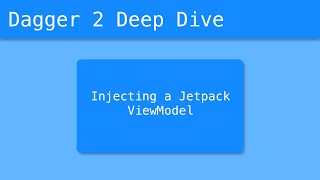 Dagger 2 Deep Dive (18/55) - Injecting a Jetpack ViewModel