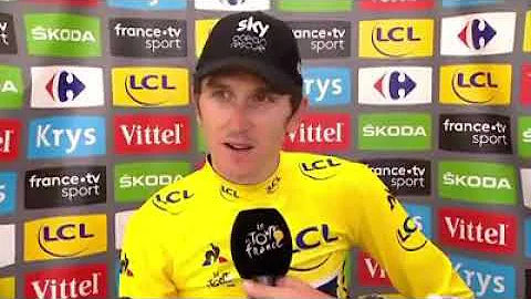 Geraint Thomas : Dont cry... You just won Le Tour de France 2018