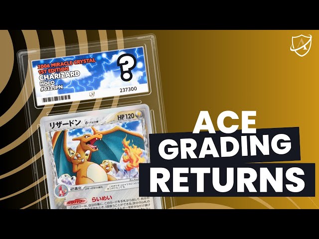 Grading a Charizard from Miracle Crystal - YouTube
