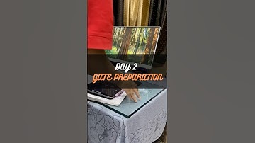 Day 2 of Gate Preparation #shorts