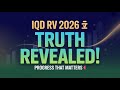 Iraqi Dinar 💹 2026 IQD RV Truth Revealed: Progress That Actually Matters! 📈 Latest RV News Today