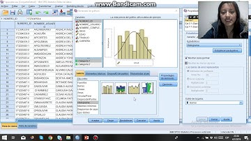 HISTOGRAMA Y CURVA NORMAL