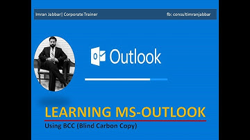 Using MS-Outlook (BCC Field)
