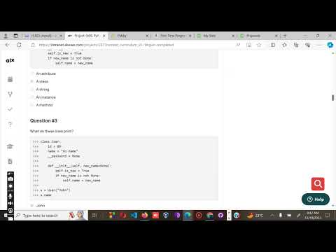 0x06. Python - Classes and Objects ・❥・QUIZ EXPLAINED ・❥・