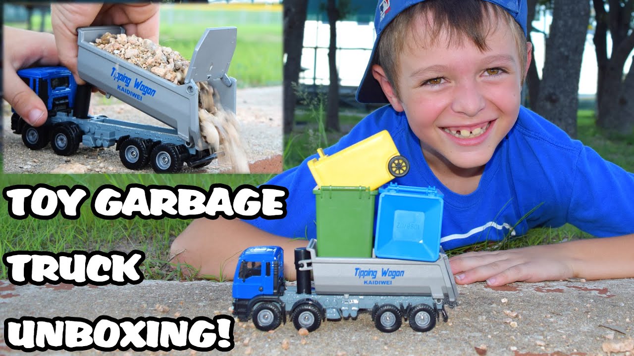 Garbage Truck Videos For Children l Trash Truck UNBOXING l Garbage