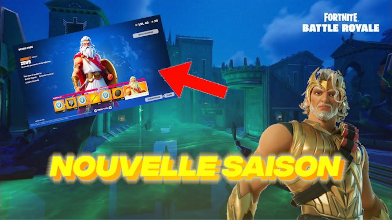 ON DECOUVRE LA NOUVELLE SAISON FORTNITE ! (C'est incroyable) - YouTube