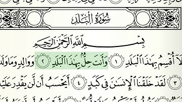 سورة البلد الشيخ هاني الرفاعي