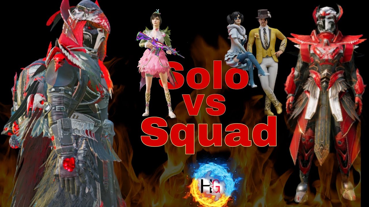 Solo Vs Squad || play Solo vs Squad in Bgmi ||🔫🔫🔥🔥 - YouTube