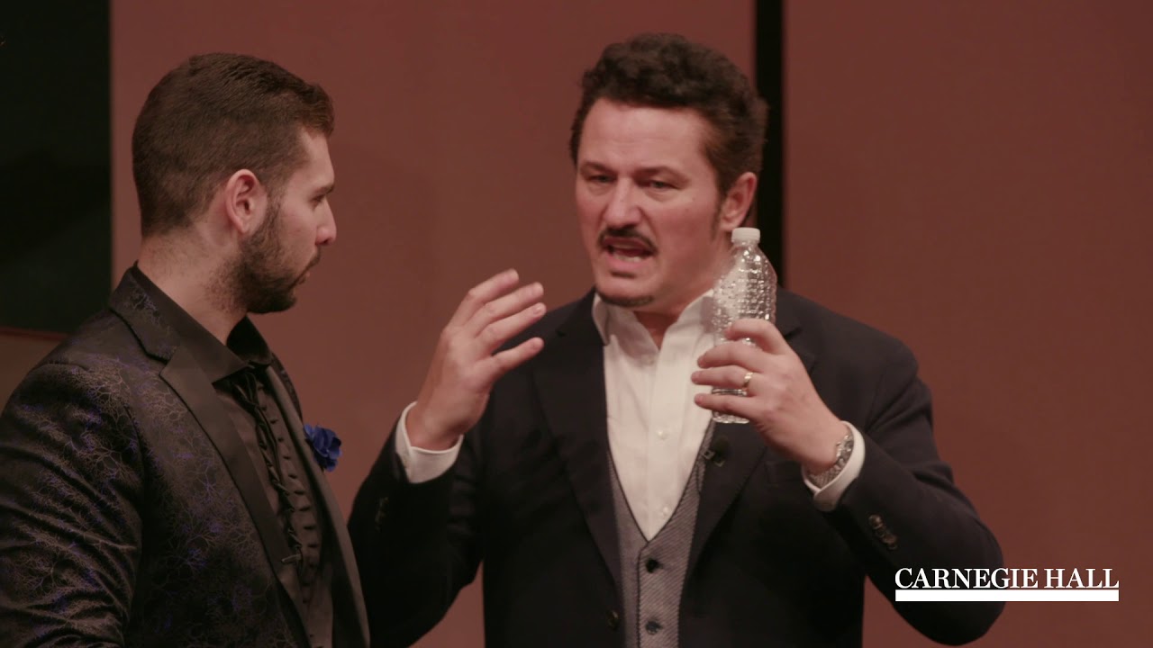 SongStudio 2019: Piotr Beczała Master Class: De Curtis’s "Tu ca nun chiagne"