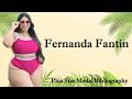 Fernanda Fantin Brazilian Plus Size Model Biography | Height, Weight | Curvy Bikini Fashion Model |
