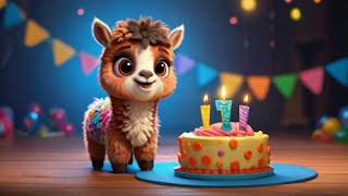 Baby Llama Birthday song - Kids songs & Nursery Rhymes