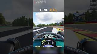 How much grip do you need to make Raidillon FLAT? #f1 #automobile #motorsport