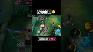 Chou vs Dyrroth🥶 #mobilelegends#moba5v5#mlbb#dyrrothmvp#mobilelegendsbangbang#mobalegends