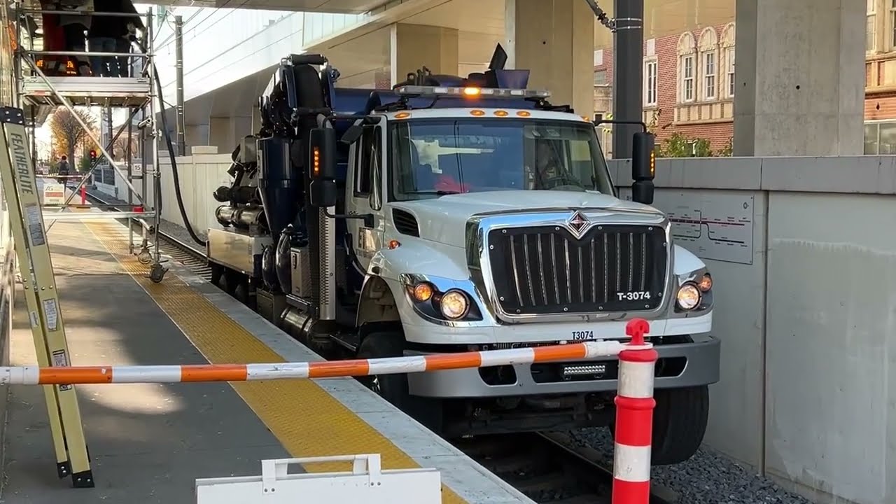 Maintenance Crew At Health Sciences/Jubilee LRT Station