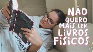 Por que é tão DIFÍCIL ler LIVROS FÍSICOS