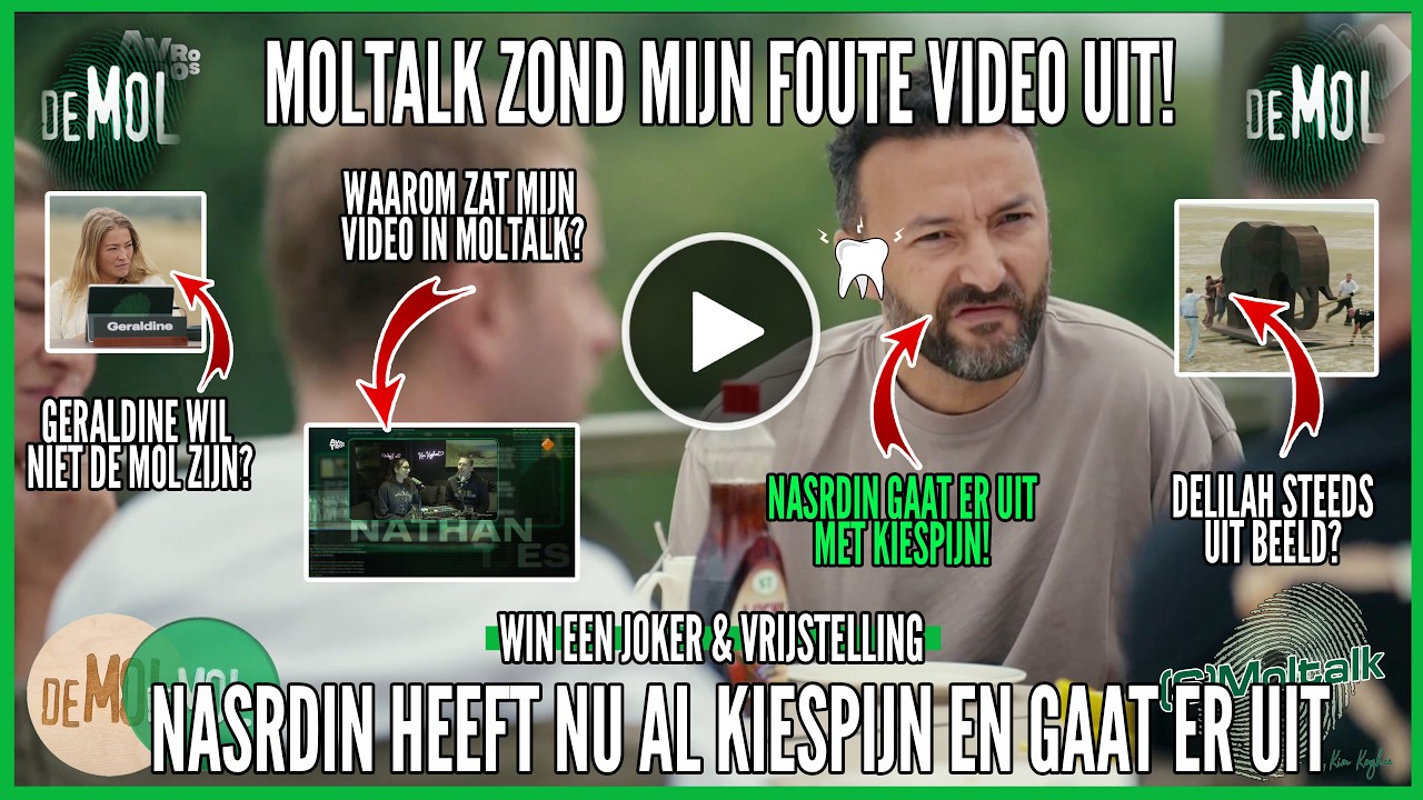 EERSTE TEKENS DAN NASRDIN ER UIT GAAT & MOLTALK KOOS BEWUST MIJN VERKEERDE VIDEO UIT TE ZENDEN #643