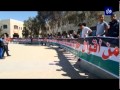 الجامعة الهاشمية تنفيذ جدارية فنية