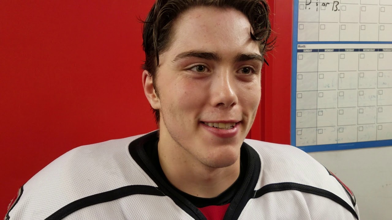 Men's D2 Hockey Postgame – Tyler Majewski