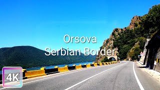 Driving at the Serbian Border with Romania |  Iron Gates,Orsova