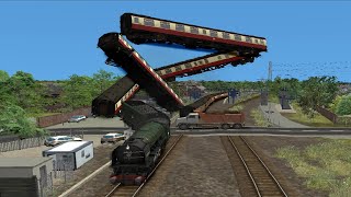 踏切から乗り物を遠ざける Play Train simulator (鉄道シミュレーター)