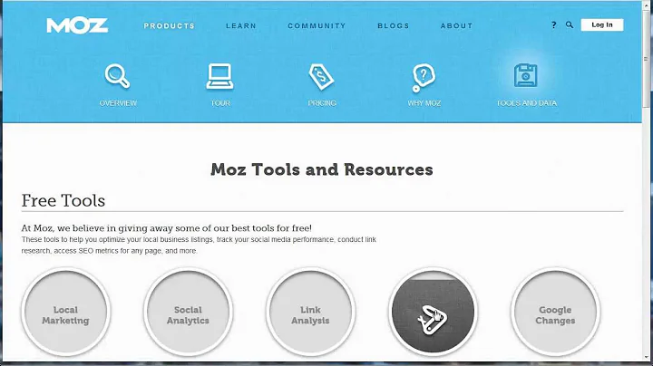 Công cụ phân tích SEO miễn phí trực tuyến - Moz SEO Toolbar - MarketingEasyStreet.com