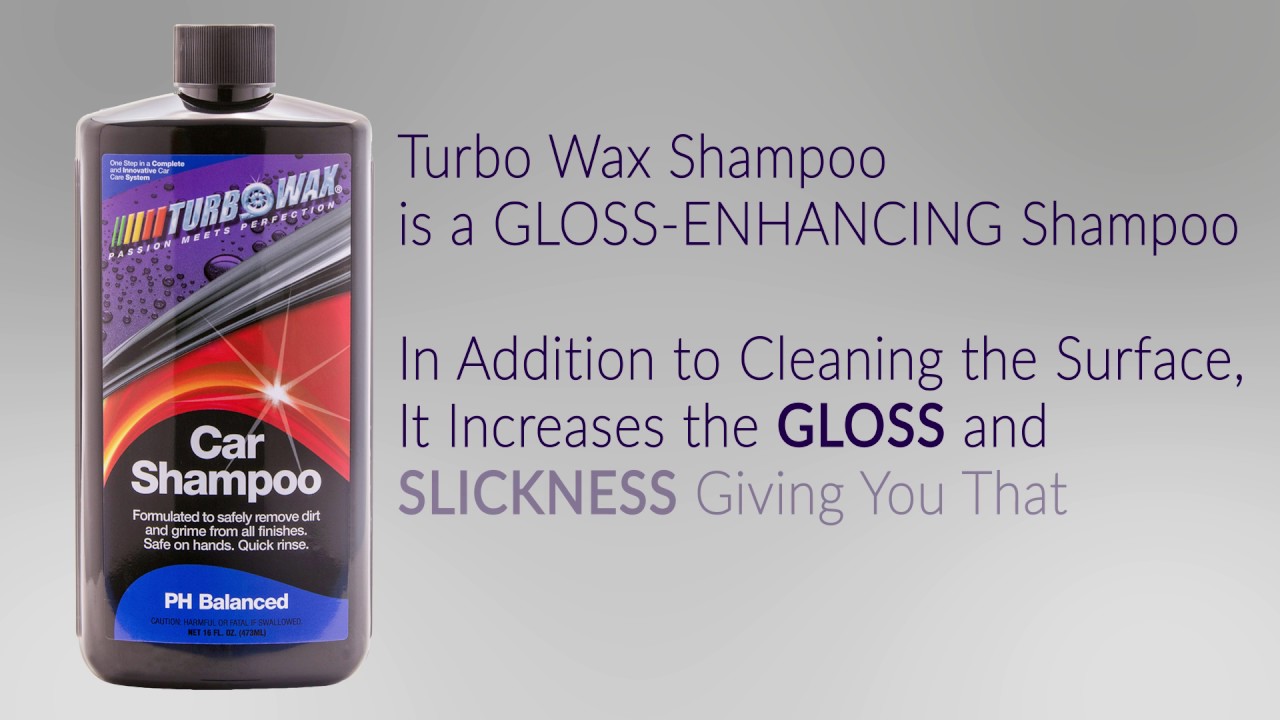 Turbo Wax Shampoo Professional Grade