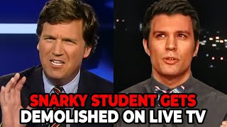 Socialist College Student Tries To OUTSMART Tucker Carlson, Then Gets DESTROYED Profile