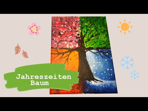 Video: Wie Zeichnet Man Die Jahreszeiten