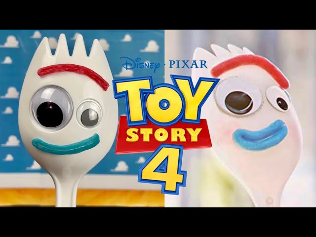 Live Action Toy Story 4 Forky Meets the Toys 