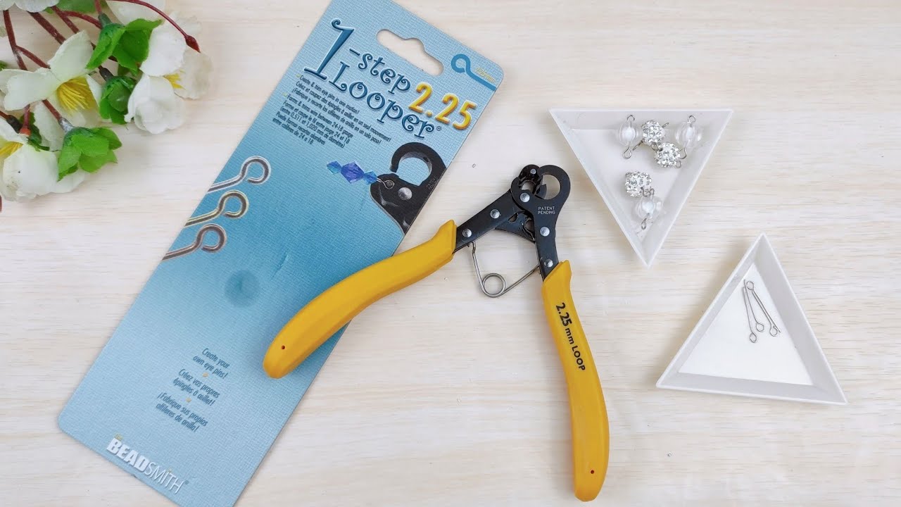 How to use 1 Step Looper Plier - 2.25 mm Version #Beadsmith 