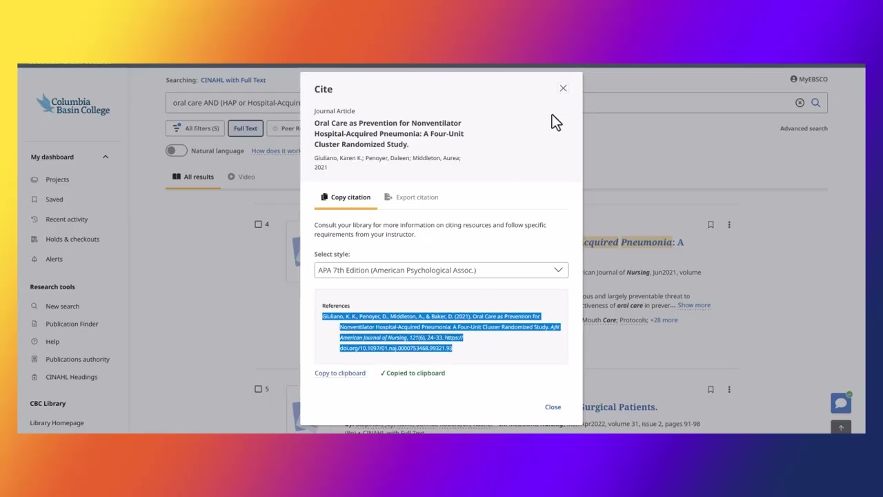 APA 7-annotated bib/reference list-Part 1: Sentence case