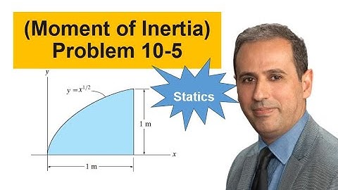 Moment of Inertia About the X-Axis | Special Case Integration Explained Step by Step | #EGE210 #066
