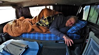 A Cold Night Camping In My Hot Truck & A Nebraska Volcano