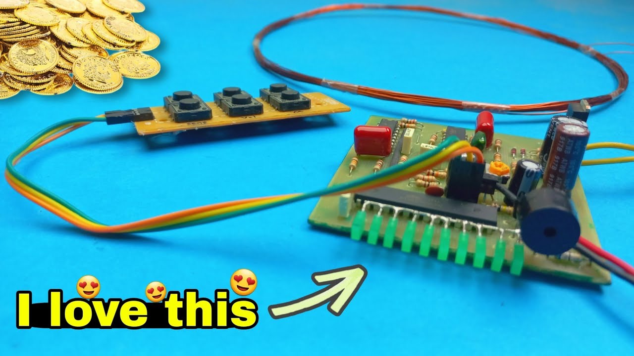 diy powerful metal detector (3 meters deep) | diy clone pi w metal detector