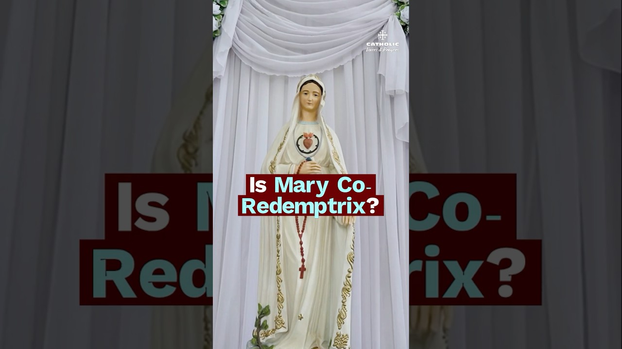 Is Mary Co-Redemptrix? | Traditional Catholic Teaching Explained