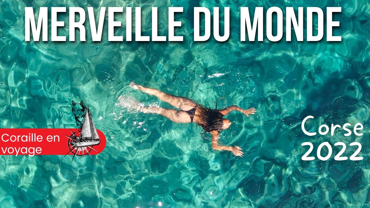 ⁣On DECOUVRE les plus BELLES calanques de CORSE - VOILIER coraille