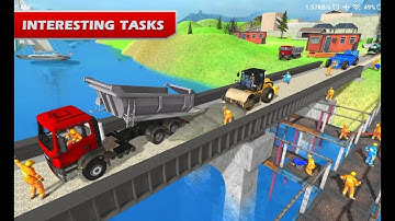 Train Bridge Construction : Railroad Building ( by Sablo Games) - Android Gameplay HD #1