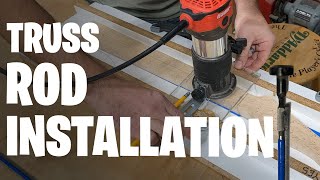How to Install a Truss Rod in a Guitar Neck Blank: DIY Garage Workshop Guide