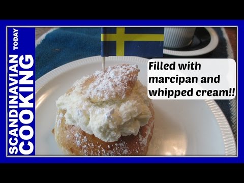Semla - How To Make Swedish Semlor Buns - Fastlagsbulle