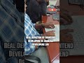 Frontend vs Backend Developers.