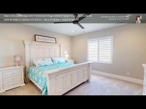 2404 W 4390 N, Cedar City, UT home video tour
